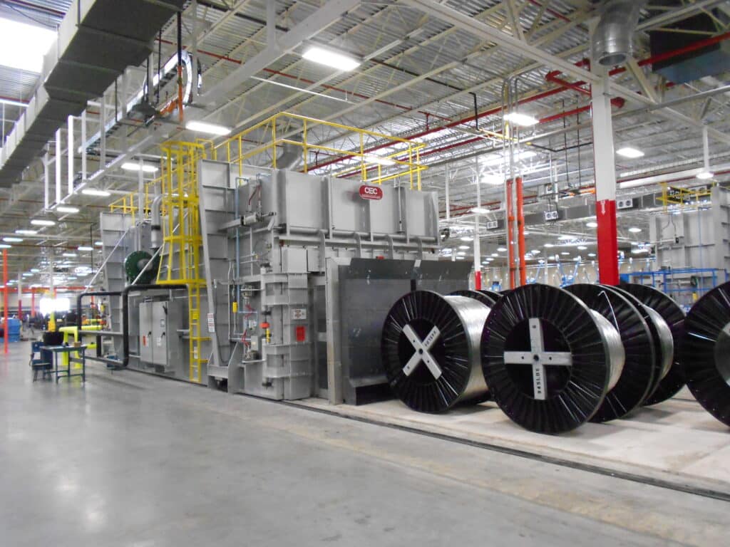 Mobile Wire Annealing Furnace