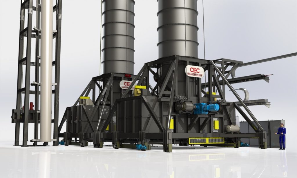 Vertical Aluminum Solution Treating Furnaces