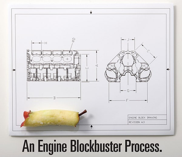 Engine Blockbuster Process