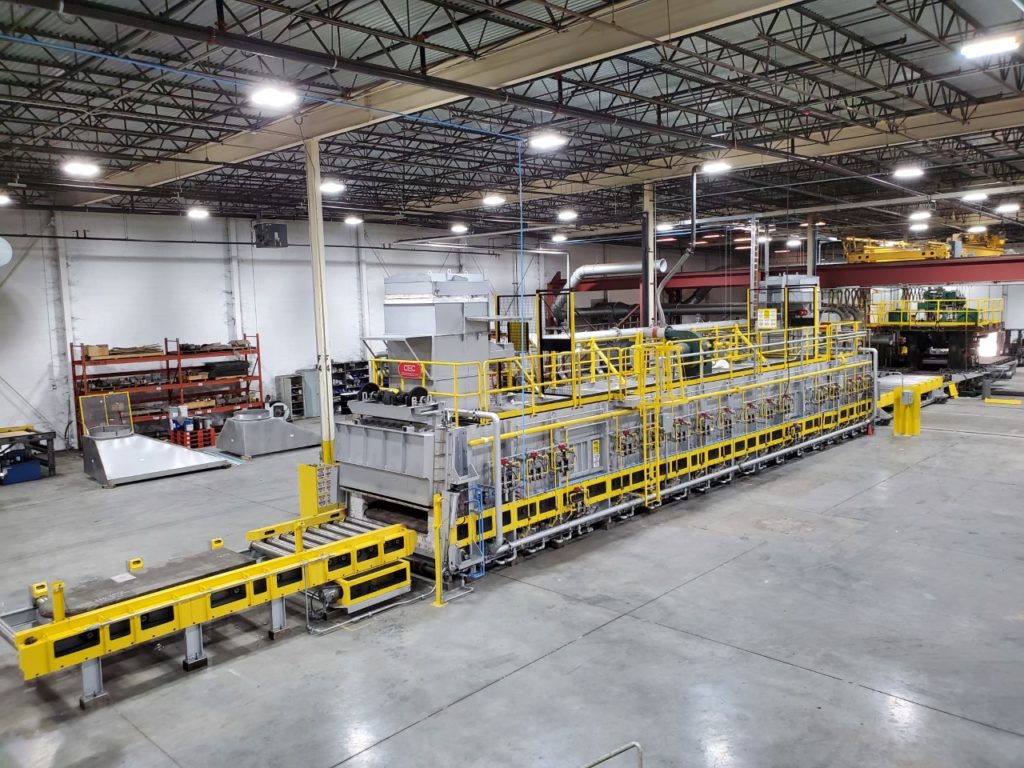 Roller Hearth Titanium Heat Treating Furnace